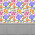 VOYAGE MAISON Idalia 1.4m Wide-Width Wallpaper, Fuchsia