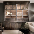 'tLOOIERSHUIS Dominique 220 Classic Black Display Cabinet, 220x240 cm